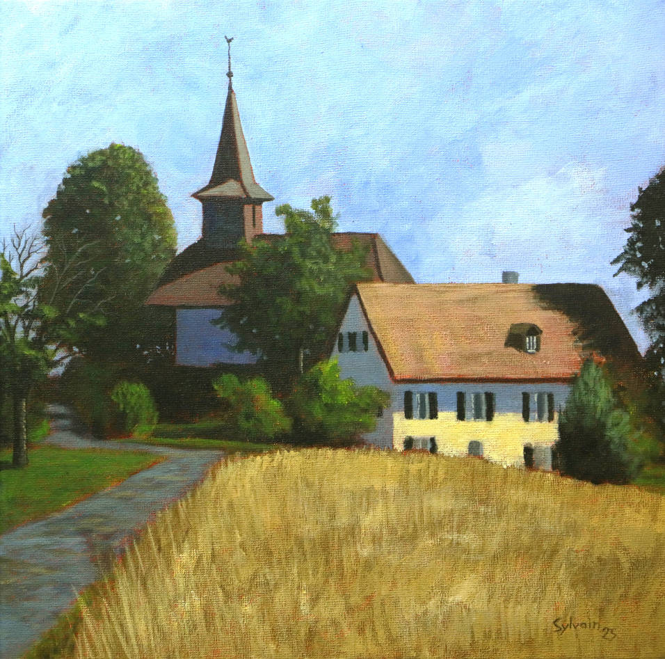 La cure et la chapelle de Puidoux