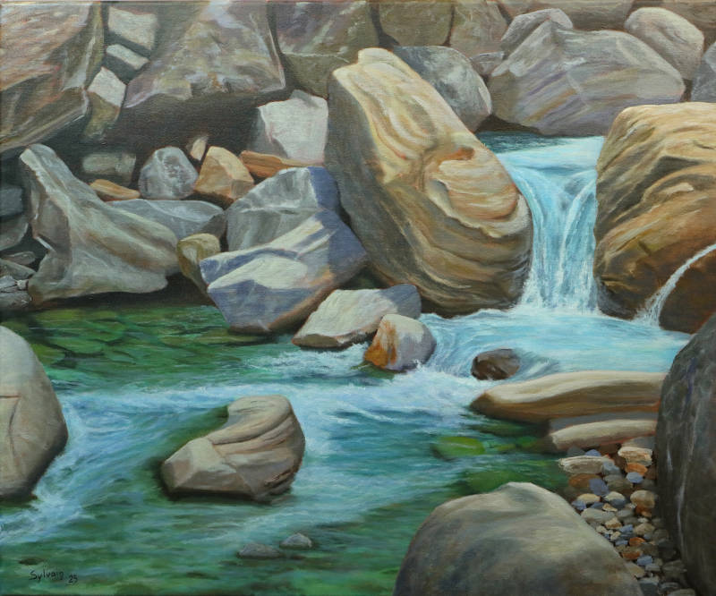 Verzasca on the rocks